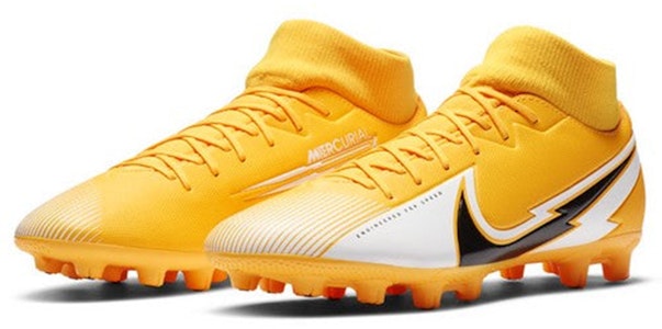 ナイキ マーキュリアル スーパーフライ 7 アカデミー HG (黄/黒/白) AT7945-801 Lookbook ナイキ マーキュリアル スーパーフライ 7 アカデミー HG (黄/黒/白) AT7945-801