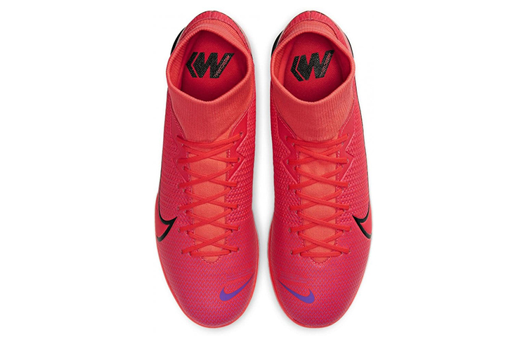 Shop 나이키 머큐리얼 슈퍼플라이 7 아카데미 IC '레이저 크림슨' AT7975-606