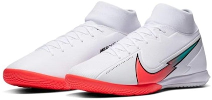 나이키 머큐리얼 슈퍼플라이 7 아카데미 IC '화이트 크림슨 제이드' AT7975-163 Lookbook 나이키 머큐리얼 슈퍼플라이 7 아카데미 IC '화이트 크림슨 제이드' AT7975-163