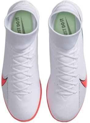 Nike Mercurial Superfly 7 Academy IC 'Blanco Carmesí Jade' AT7975-163 Shop Nike Mercurial Superfly 7 Academy IC 'Blanco Carmesí Jade' AT7975-163