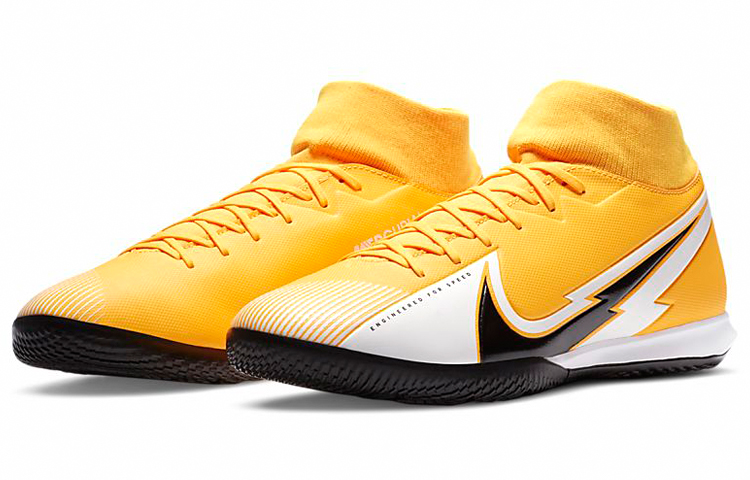 Lookbook ナイキ マーキュリアル スーパーフライ 7 アカデミー IC イエローブラック AT7975-801