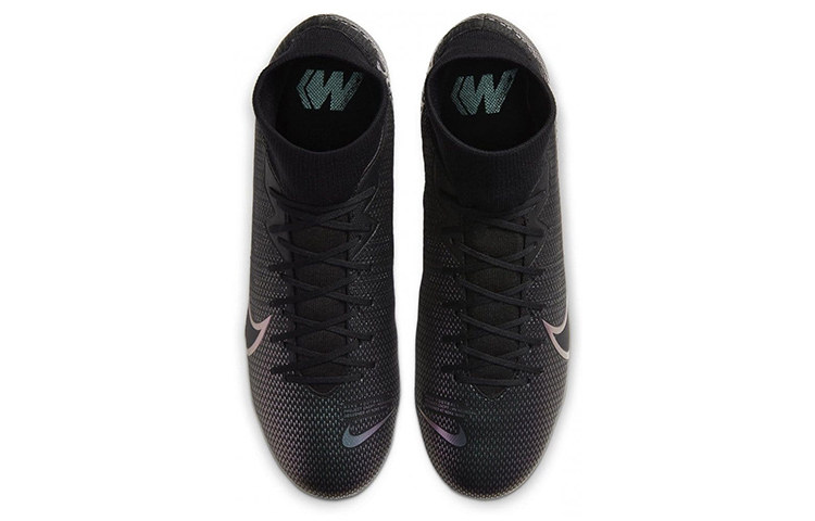 Shop ナイキ マーキュリアル スーパーフライ 7 アカデミー MG (ブラック/イリディセント) AT7946-010