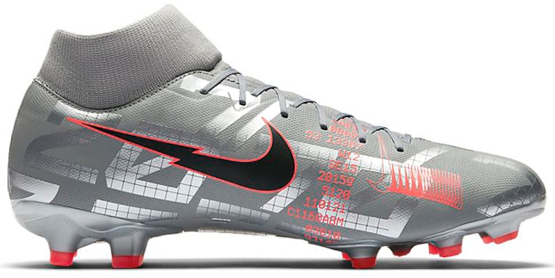 耐克Mercurial Superfly 7 Academy MG'金属灰深红'足球鞋 AT7946-906 Order 耐克Mercurial Superfly 7 Academy MG'金属灰深红'足球鞋 AT7946-906