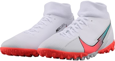 Nike Mercurial Superfly 7 Academy TF 'Putih Crimson Jade' AT7978-163 Lookbook Nike Mercurial Superfly 7 Academy TF 'Putih Crimson Jade' AT7978-163