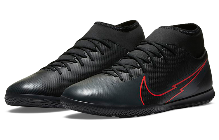 Lookbook Nike Mercurial Superfly 7 Club IC Indoor Court 'Negro Rojo' AT7979-060