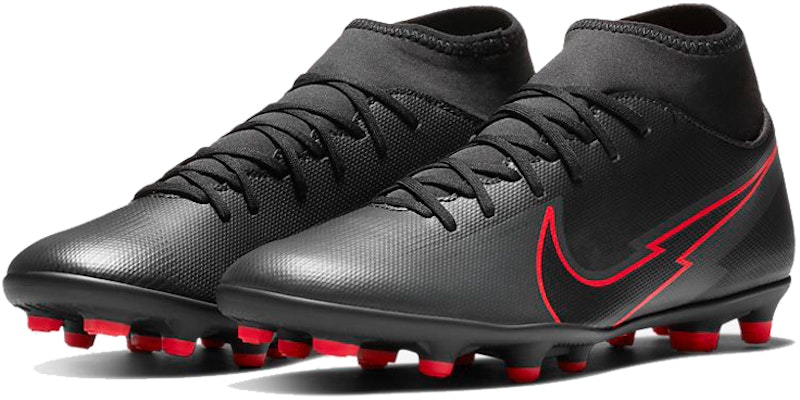 Nike Mercurial Superfly 7 Club MG 'Hitam Merah' AT7949-060 Lookbook Nike Mercurial Superfly 7 Club MG 'Hitam Merah' AT7949-060