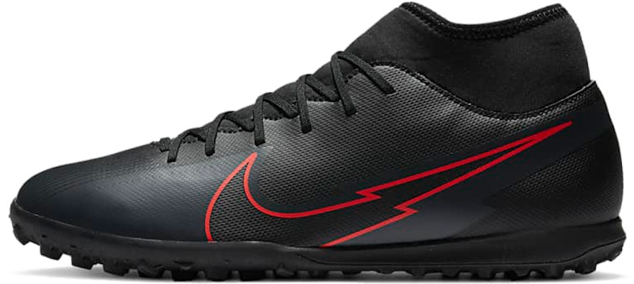 Nike Mercurial Superfly 7 Club TF Turf 'Hitam Merah' Sepatu Lapangan Rumput AT7980-060 Buy Nike Mercurial Superfly 7 Club TF Turf 'Hitam Merah' Sepatu Lapangan Rumput AT7980-060