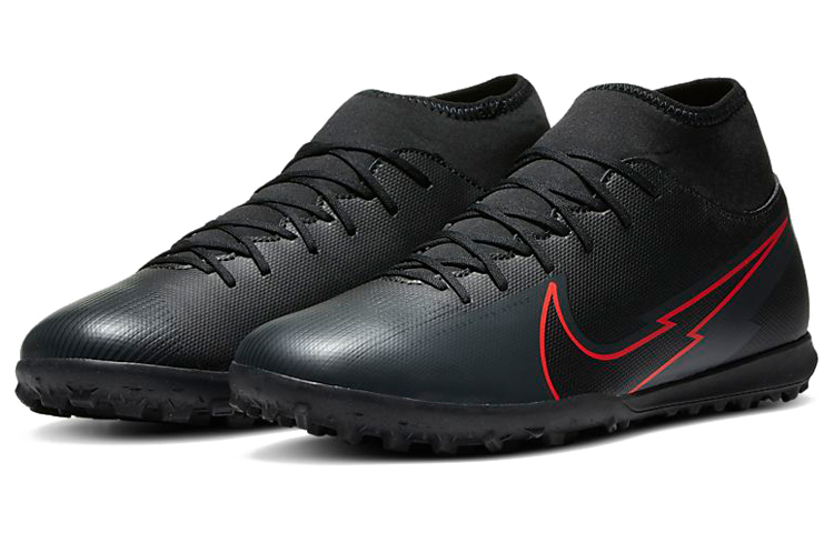 Lookbook Nike Mercurial Superfly 7 Club TF Césped 'Negro Rojo' AT7980-060