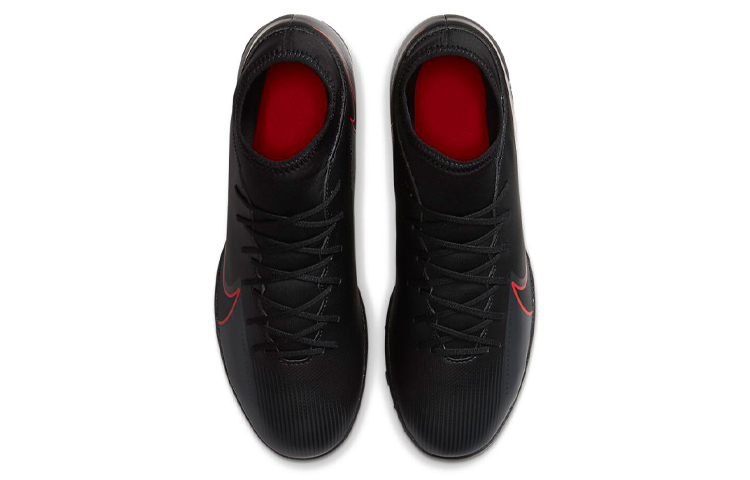 Shop Nike Mercurial Superfly 7 Club TF Césped 'Negro Rojo' AT7980-060