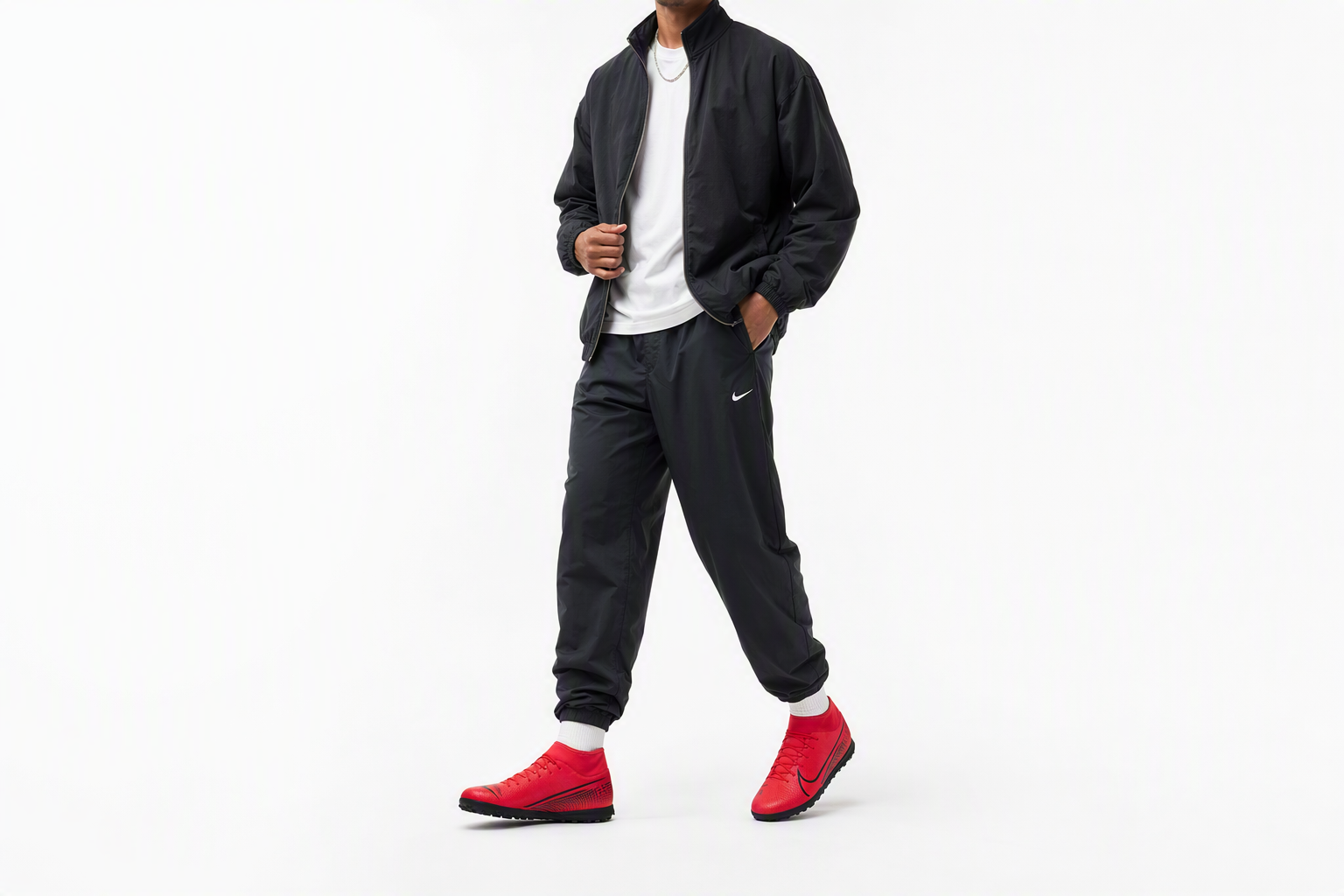 Order 耐克刺客 Superfly 7 Club TF 人工草地鞋 '红黑' AT7980-606