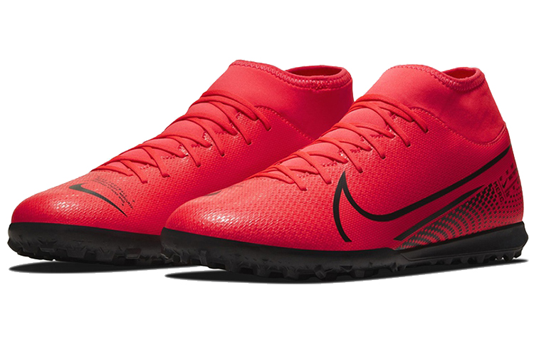 Shop 耐克刺客 Superfly 7 Club TF 人工草地鞋 '红黑' AT7980-606