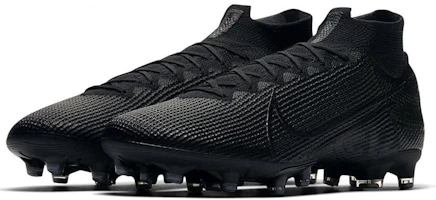 Shop 耐吉 Superfly 7 Mercurial 13 Elite AG Pro 人造場地足球鞋 男女同款 黑色