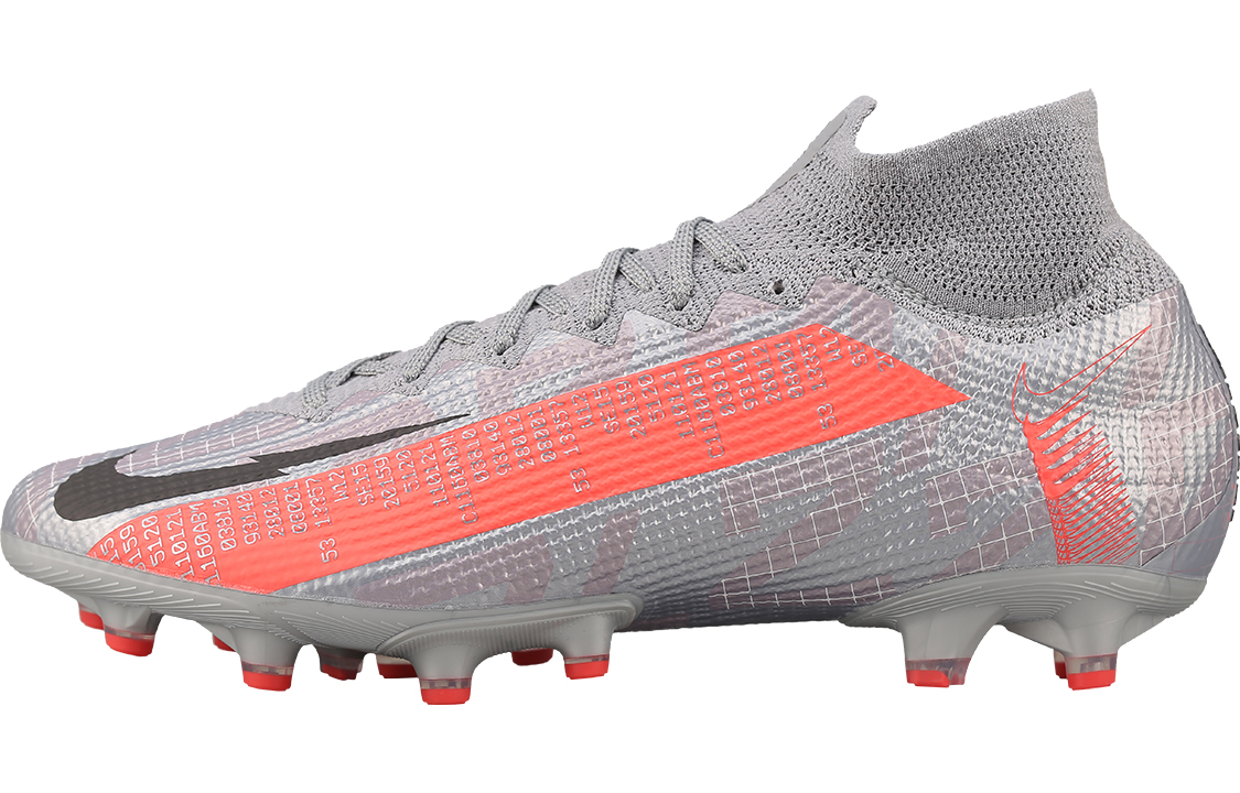 Nike Mercurial Superfly 7 Elite AG Pro 'Metallic Grey Crimson' AT7892-906