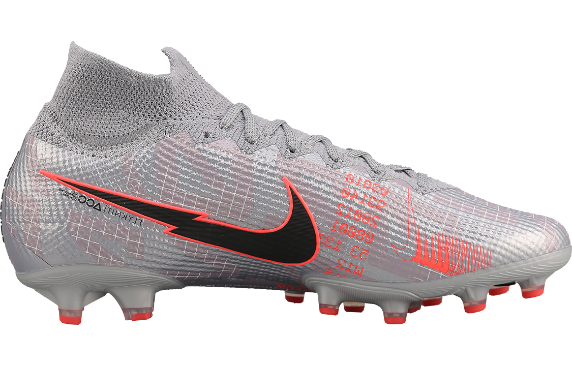 Lookbook Nike Mercurial Superfly 7 Elite AG Pro ''Grigio Metallico Crimson'' AT7892-906