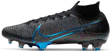 Nike Mercurial Superfly 7 Elite FG 'Black Laser Blue' AQ4174-049 Nike Mercurial Superfly 7 Elite FG 'Black Laser Blue' AQ4174-049