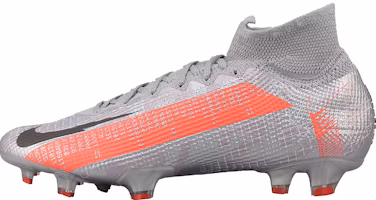 Nike Mercurial Superfly 7 Elite FG 'Metallic Grey Crimson' AQ4174-906 Nike Mercurial Superfly 7 Elite FG 'Metallic Grey Crimson' AQ4174-906