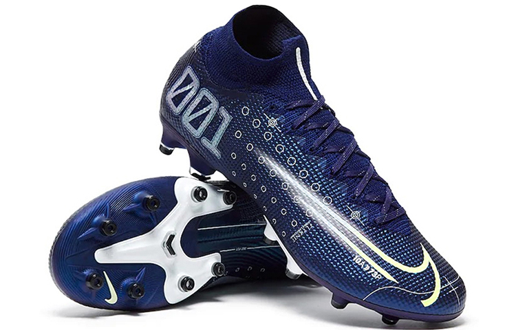 Lookbook Nike Mercurial Superfly 7 刺客 13 Elite MDS AG-PRO 低筒專業足球運動鞋 男女款 藍色