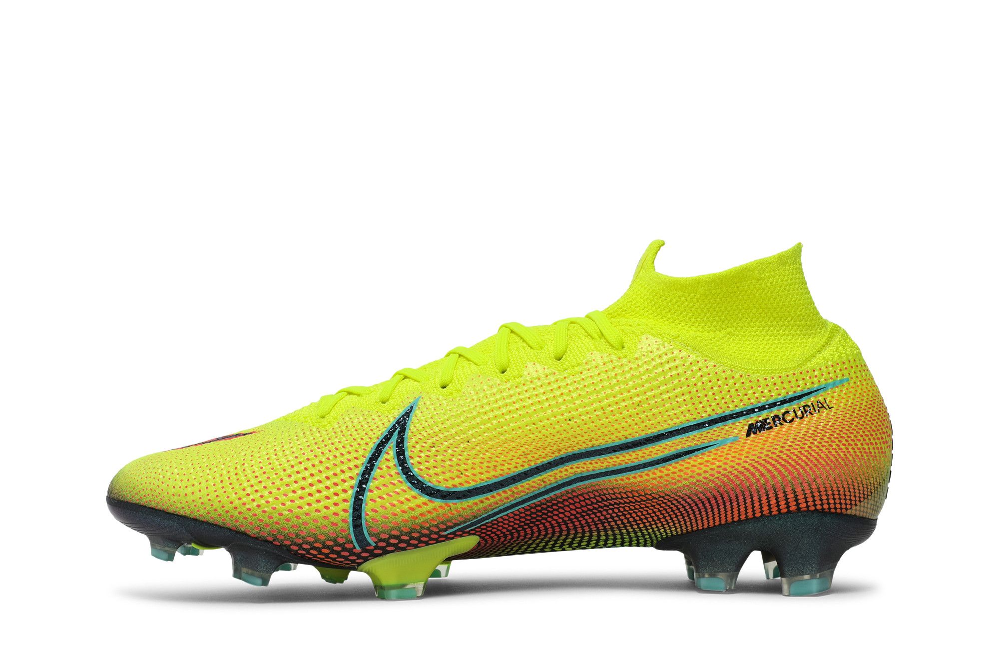 Shop Nike Mercurial Superfly 7 Elite MDS FG 'Lemon Venom Aurora' BQ5469-703