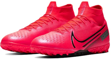 Lookbook Nike Mercurial Superfly 7 刺客 13 Elite TF 草地低筒足球鞋 紅黑