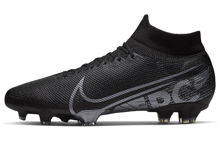 Nike Mercurial Superfly 7 Pro FG 'Black Metallic Cool Grey' AT5382-001