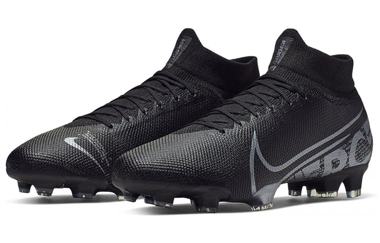 Lookbook Nike Mercurial Superfly 7 Pro FG 'Hitam Metalik Cool Grey' AT5382-001