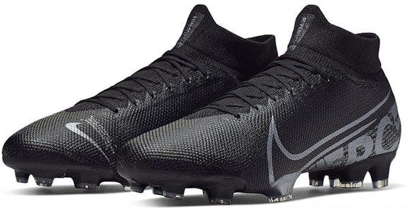 Nike Mercurial Superfly 7 Pro FG 'Hitam Metalik Cool Grey' AT5382-001 Lookbook Nike Mercurial Superfly 7 Pro FG 'Hitam Metalik Cool Grey' AT5382-001
