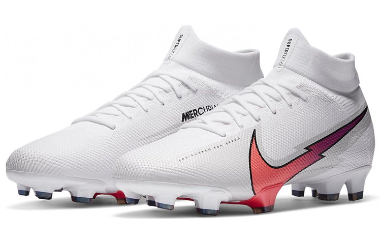 Lookbook Nike Mercurial Superfly 7 Pro FG 'Blanco Flash Carmesí' AT5382-163