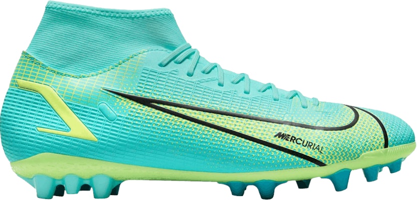 Nike Mercurial Superfly 8 Academy AG Dynamic Turquoise Lime Glow