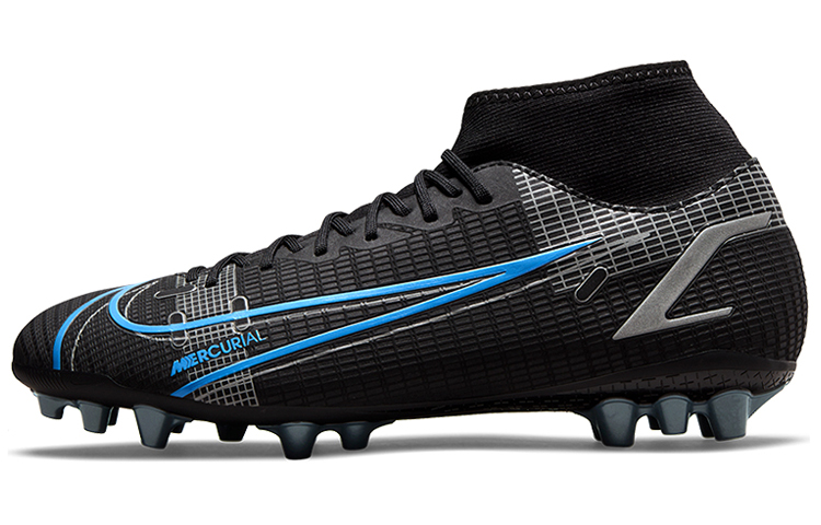 Nike Mercurial Superfly 8 Academy AG Artificial Grass 'Black Blue' CV0842-004