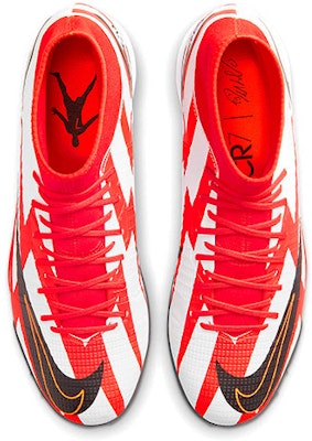Nike Superfly 8 Academy CR7 TF Turf 'Merah Hitam Putih' DJ4683-600 Shop Nike Superfly 8 Academy CR7 TF Turf 'Merah Hitam Putih' DJ4683-600