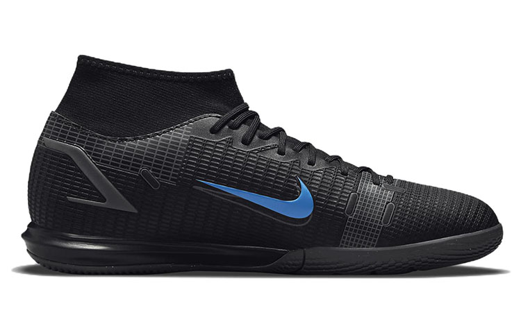Nike Mercurial Superfly 8 Academy IC 'Black Blue' 圖 2