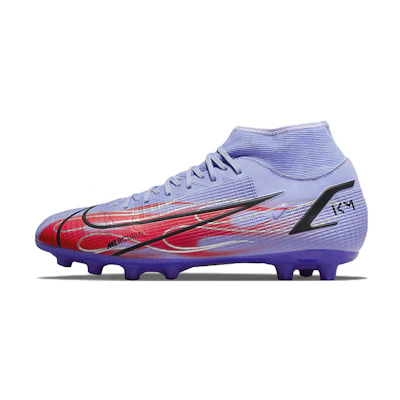 Nike Mercurial Superfly 8 Academy KM HG 'Purple Red'
