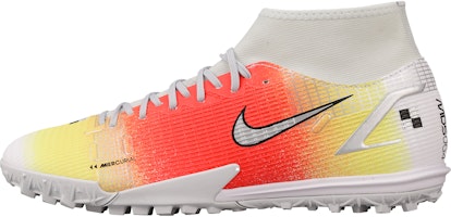 Nike Mercurial Superfly 8 Academy MDS TF Turf 'Orange Yellow Silver' CV0952-118 Nike Mercurial Superfly 8 Academy MDS TF Turf 'Orange Yellow Silver' CV0952-118