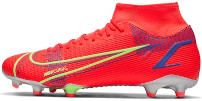 Nike Mercurial Superfly 8 Academy MG 'Bright Crimson Indigo Burst' CV0843-600 Nike Mercurial Superfly 8 Academy MG 'Bright Crimson Indigo Burst' CV0843-600