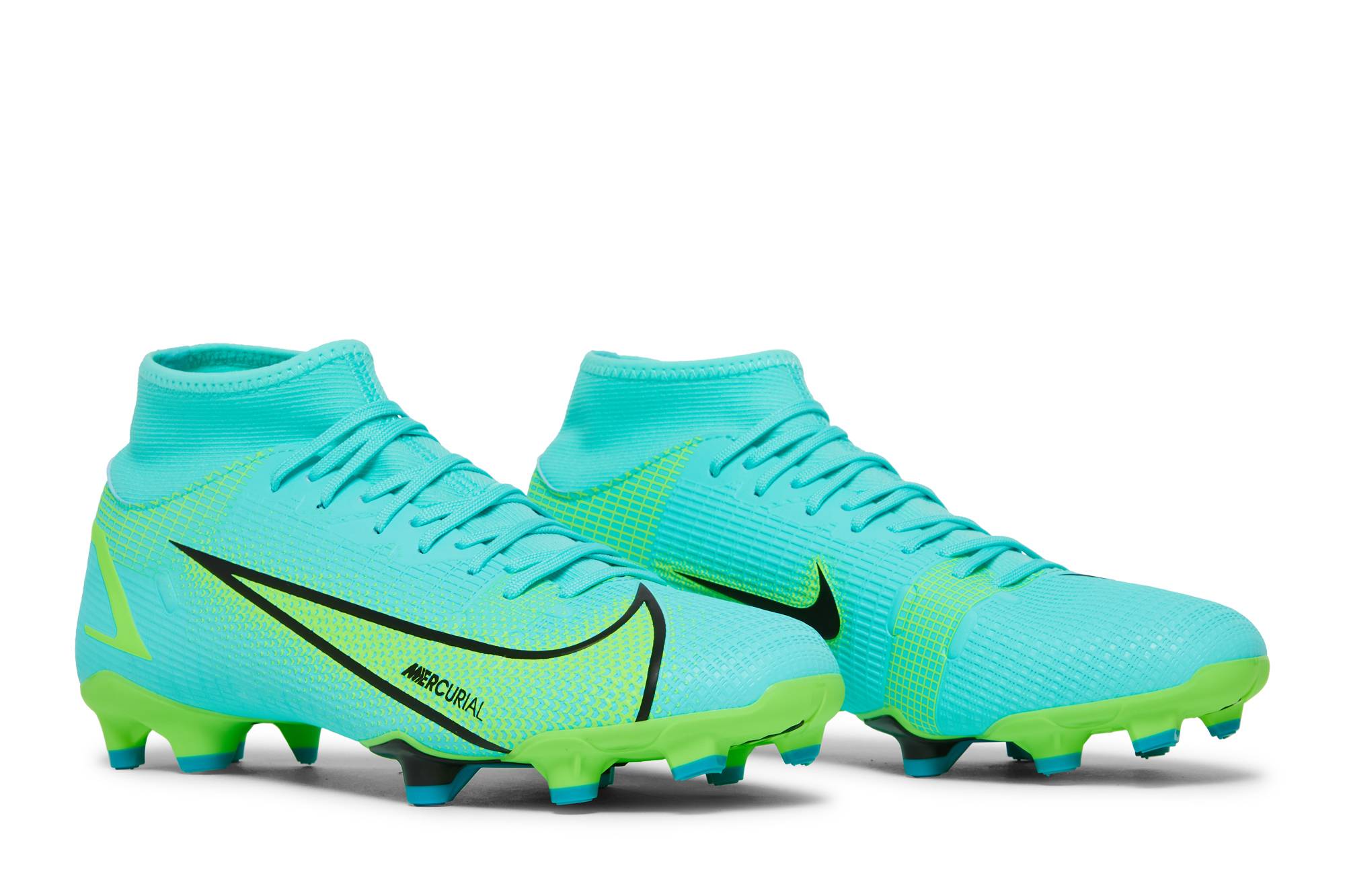 Cheap Nike Mercurial Superfly 8 Academy MG 'Turquoise Dinamik Lime Glow' CV0843-403