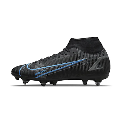 Nike Mercurial Superfly 8 Academy SG Pro 'Black Blue'
