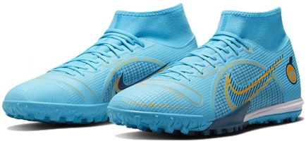 Nike Mercurial Superfly 8 Academy TF 'Biru Klorin' DJ2878-484 Lookbook Nike Mercurial Superfly 8 Academy TF 'Biru Klorin' DJ2878-484