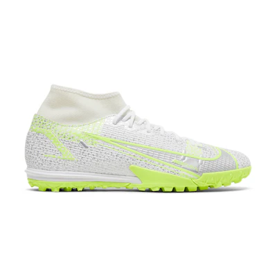Nike Mercurial Superfly 8 Academy TF 'Metallic Silver Volt'