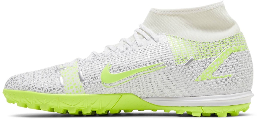 Nike Mercurial Superfly 8 Academy TF 'Perak Metalik Volt Kuning' CV0953-107 Lookbook Nike Mercurial Superfly 8 Academy TF 'Perak Metalik Volt Kuning' CV0953-107