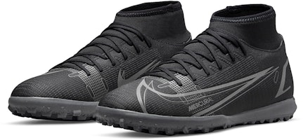 耐吉 Mercurial Superfly 8 刺客 14 Club TF 草地足球鞋 黑灰 Lookbook 耐吉 Mercurial Superfly 8 刺客 14 Club TF 草地足球鞋 黑灰