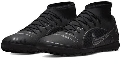 Nike Mercurial Superfly 8 Club TF 'Hitam Perak Metalik' DJ2909-007 Lookbook Nike Mercurial Superfly 8 Club TF 'Hitam Perak Metalik' DJ2909-007