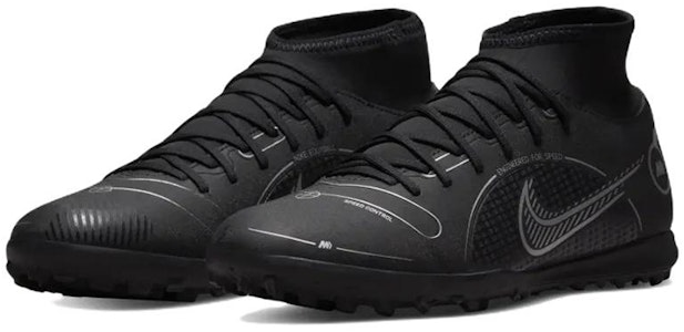 Nike Mercurial Superfly 8 Club TF 'Hitam Perak Metalik' DJ2909-007 Lookbook Nike Mercurial Superfly 8 Club TF 'Hitam Perak Metalik' DJ2909-007