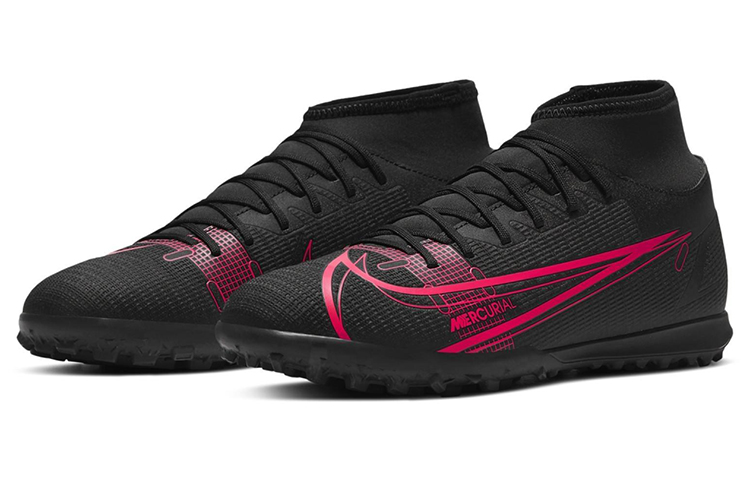 Lookbook ナイキ マーキュリアル スーパーフライ 8 クラブ TF "ブラックピンク" CV0955-090