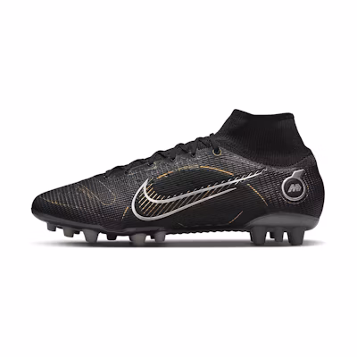 Nike Mercurial Superfly 8 Elite AG 'Black Metallic Gold'