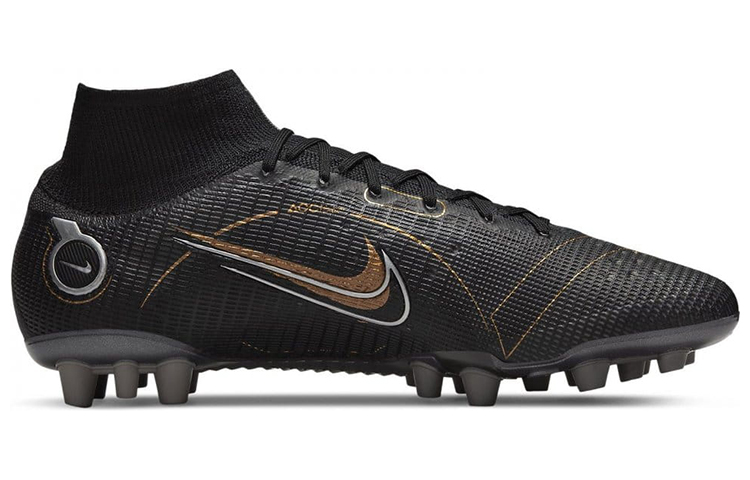 Order 耐吉 Superfly 8 Mercurial 14 Elite AG 人造草地足球鞋 黑色
