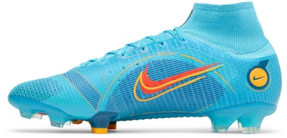 Nike Mercurial Superfly 8 Elite FG 'Chlorine Blue Laser Orange' Sepatu Bola DJ2839-484 Lookbook Nike Mercurial Superfly 8 Elite FG 'Chlorine Blue Laser Orange' Sepatu Bola DJ2839-484