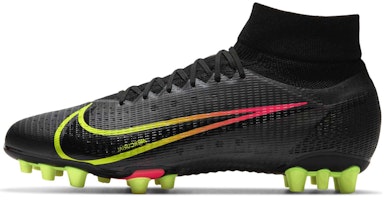 Nike Mercurial Superfly 8 Pro AG 'Black x Prism Pack' CV1130-090 Nike Mercurial Superfly 8 Pro AG 'Black x Prism Pack' CV1130-090