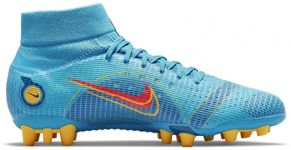 Nike Mercurial Superfly 8 刺客 14 Pro AG 人工草地足球鞋 藍色 Order Nike Mercurial Superfly 8 刺客 14 Pro AG 人工草地足球鞋 藍色
