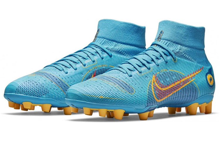 Lookbook Nike Mercurial Superfly 8 Pro AG 'Azul Amarillo' DJ2844-484