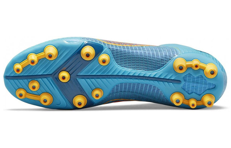 Details for Nike Mercurial Superfly 8 Pro AG 'Azul Amarillo' DJ2844-484